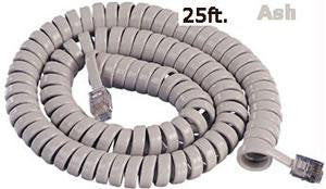 Gcha444025-far - 25' Ash Handset Cord