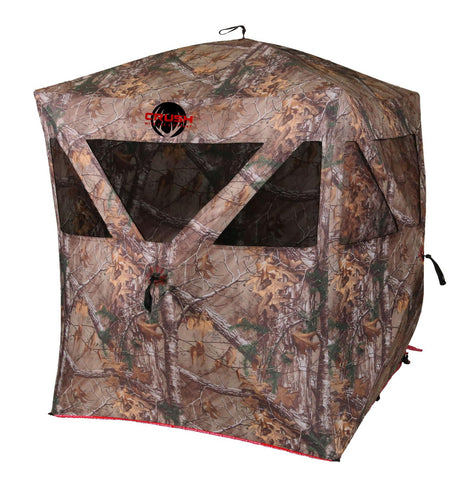 The Crush Enforcer Hub Blind- Realtree