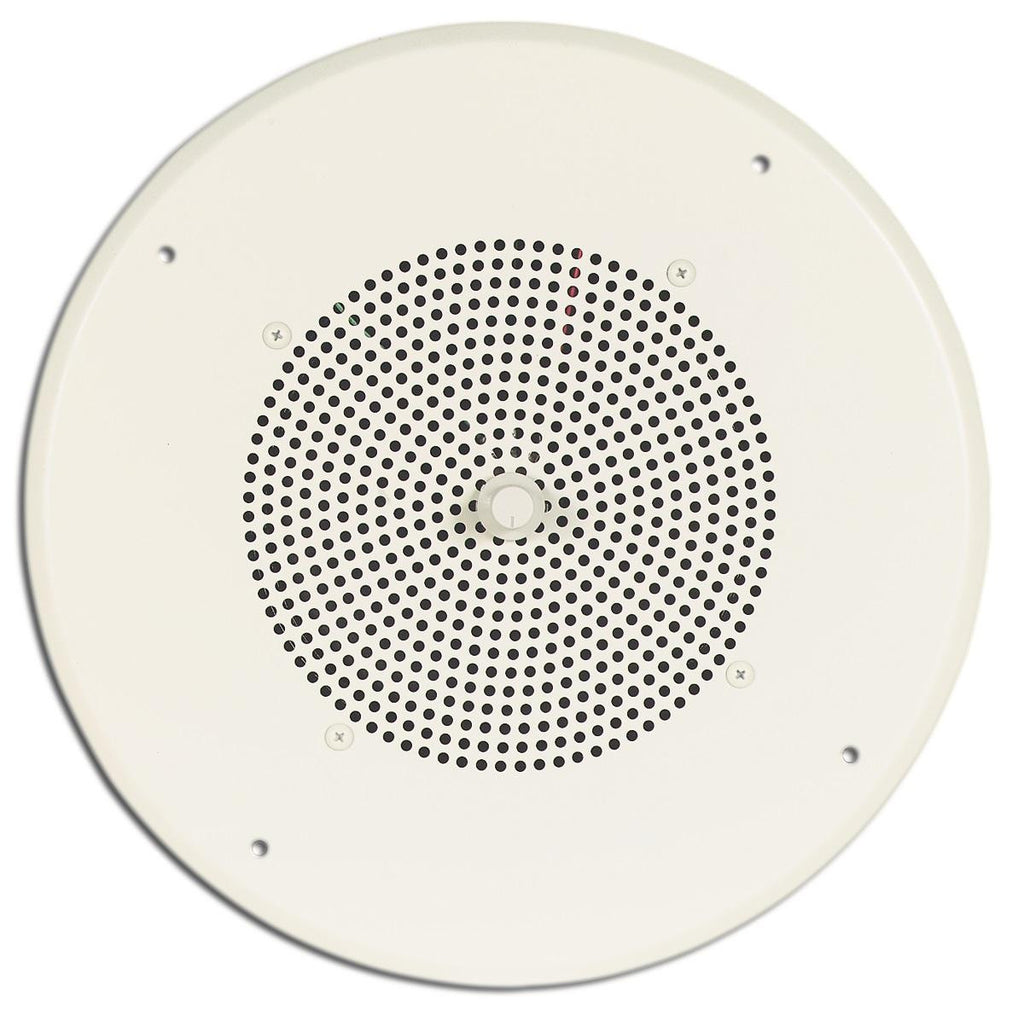 Speaker With Bright White Grille