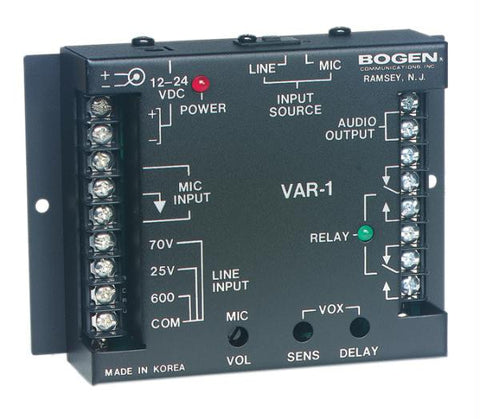 Voice Activated Relay