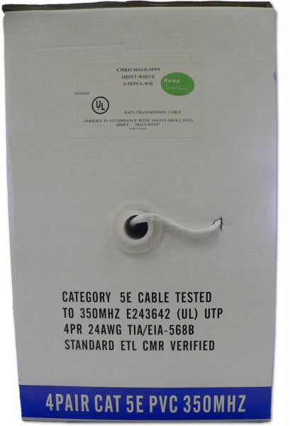 350mhz Cat5e Cmr Pull-box White 13914