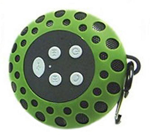 Bluetooth Speaker With Clip Green