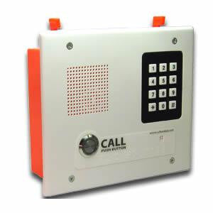 Voip Intercom W-keypad - Flush Mount