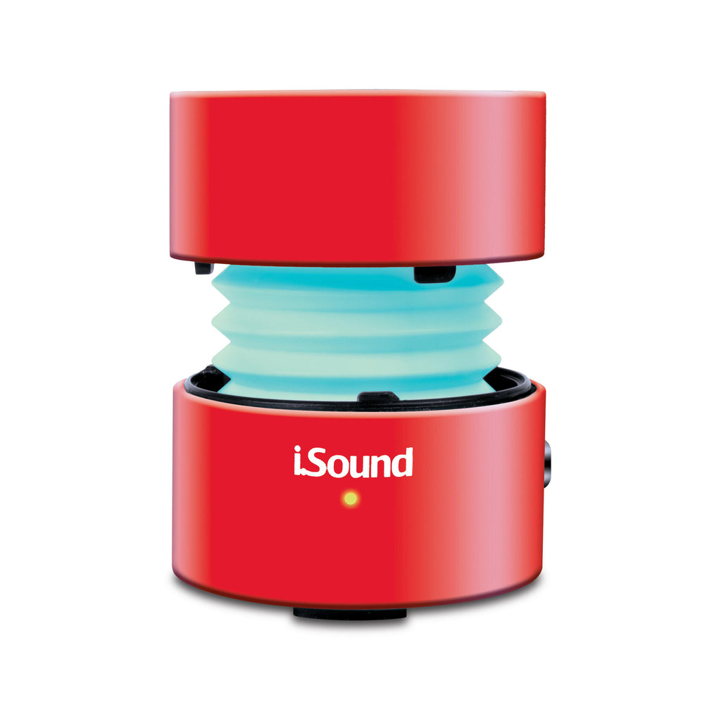 Fire Glow Mini Wired Speaker - Red