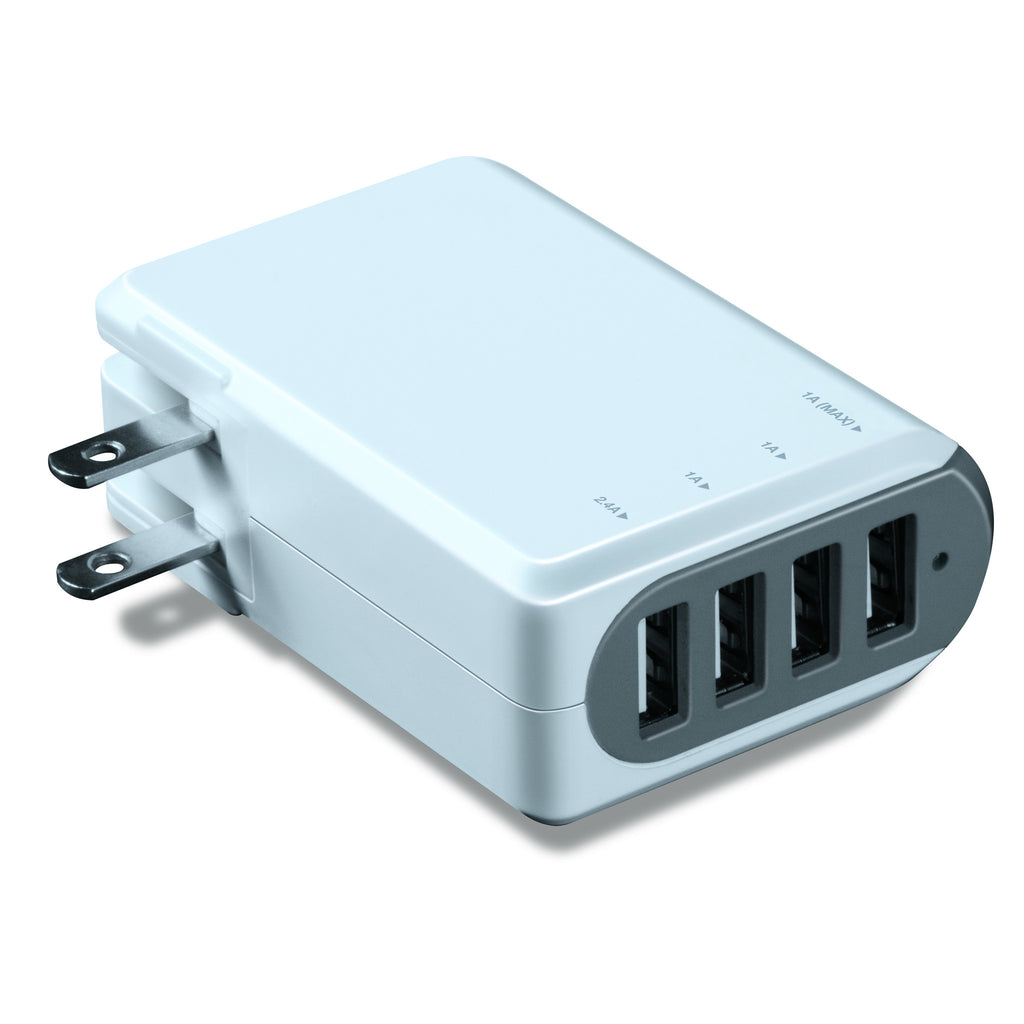 4.8 A 4-port USb Ac Adapter 100-240v