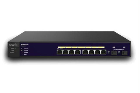 8-port Gigabit Poe+ Smart Switch W-2 Sfp