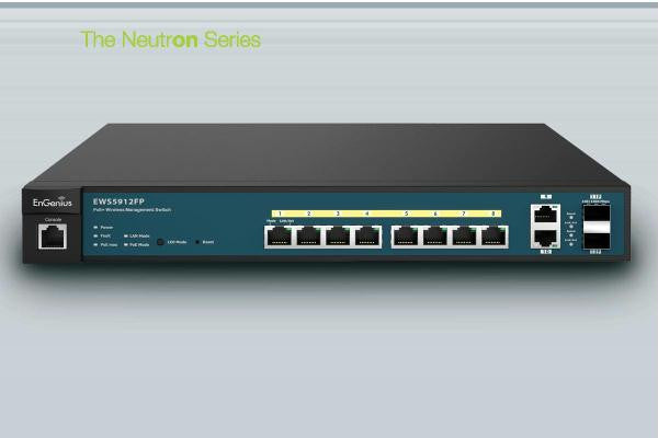 8-port 1u Rack-mount Poe+ Switch