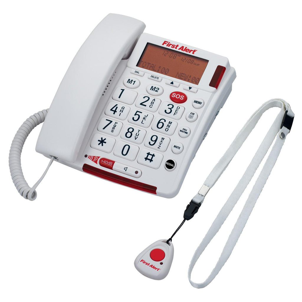 Big Button Telephone With Emergency Key