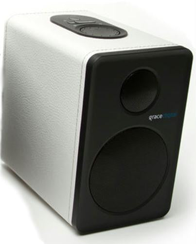 Grace Digital Bluetooth Speaker In White