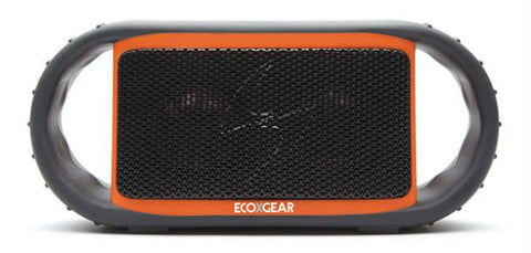 Ecoxbt Orange Waterproof Speaker W- Bt