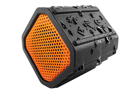 Orange Grill Ecopebble Bluetooth Speaker