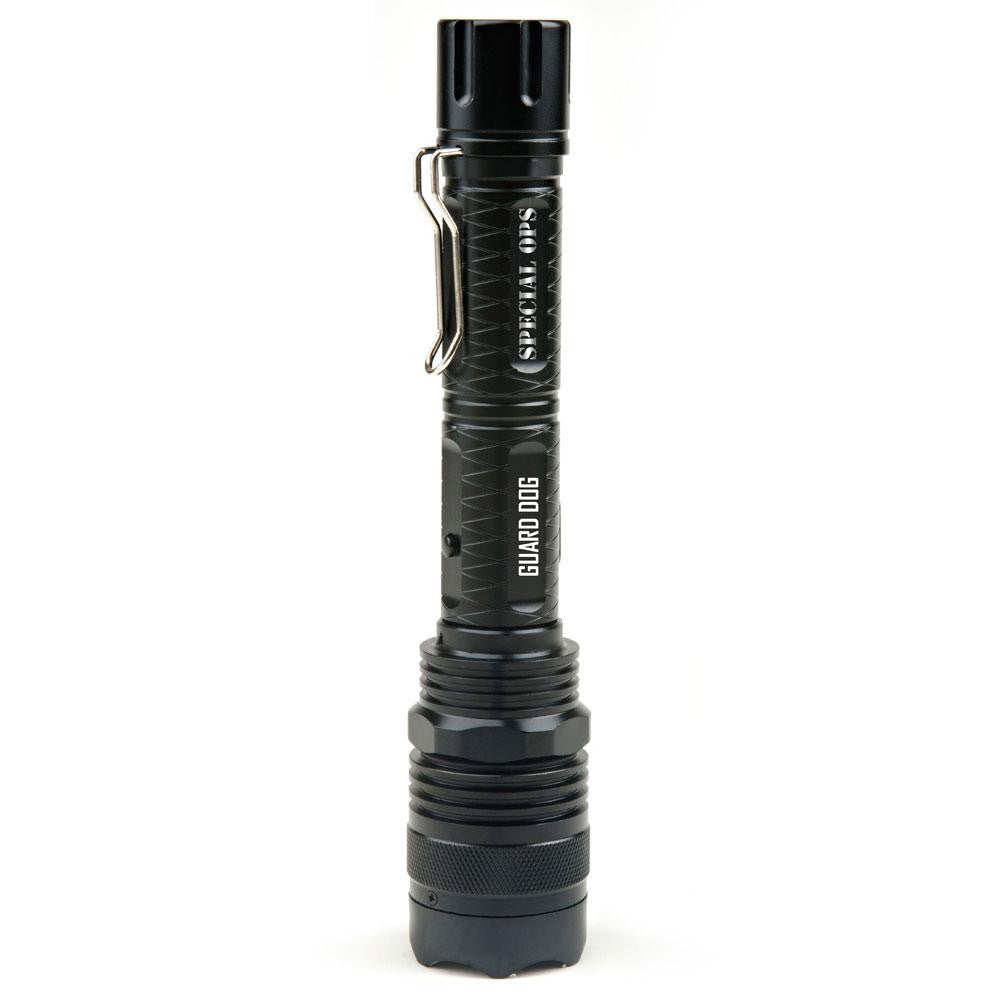 Special Ops Black Flashlight W- Stungun