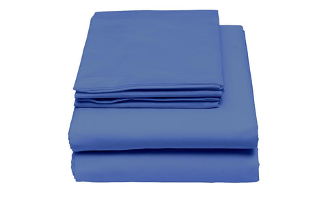 4pc Full Sheet Set In Blue Yonder