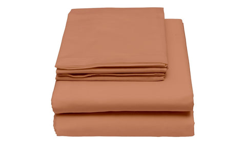 4pc Queen Sheet Set In Sandstone