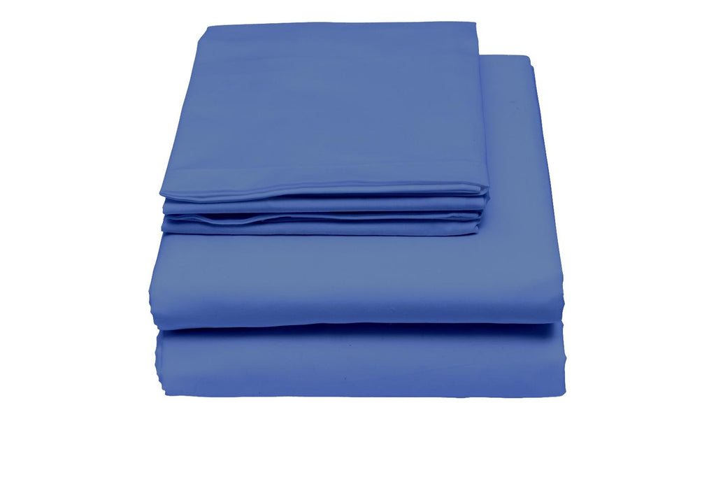 4pc Queen Sheet Set In Blue Yonder