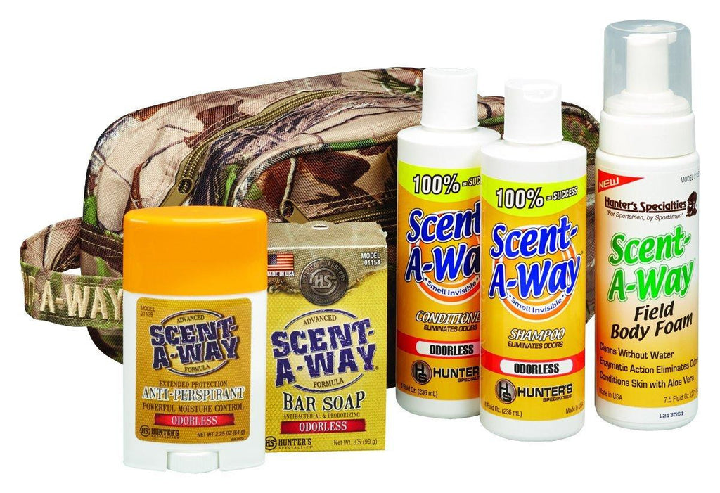 Scent-a-way Travel Shower Kit