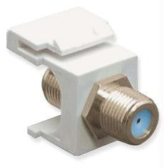 Module- F-type- Nickel Plated- 3 Ghz- Wh