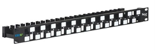 Patch Panel-blank-cat 6a Utp-24port-1rms