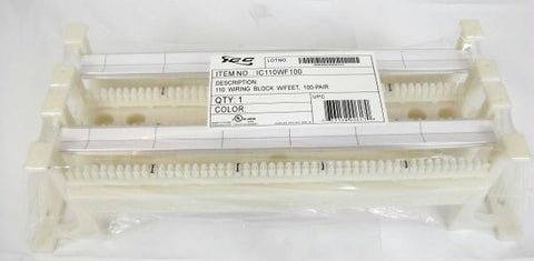 110 Wiring Block W- Ft- 100-pair- Cat 5e