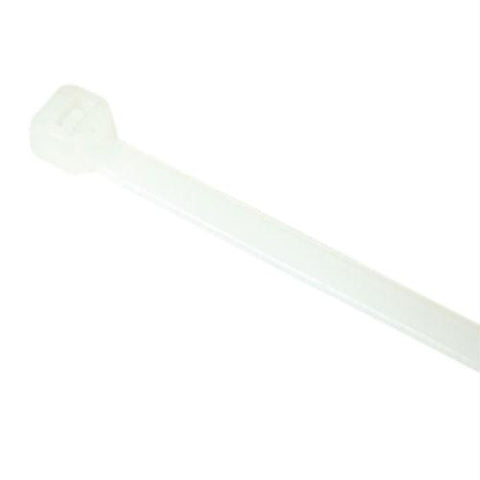 Cable Tie- 40 Lbs- 12in-  Natural 100pk