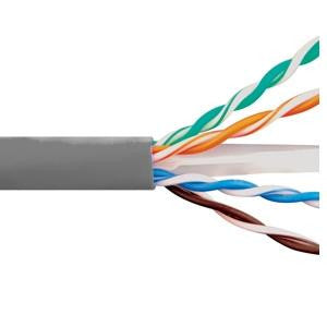 Cat6e Cmr Pvc Cable Gray