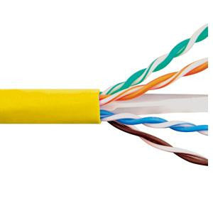 Cat6e Cmr Pvc Cable Yellow