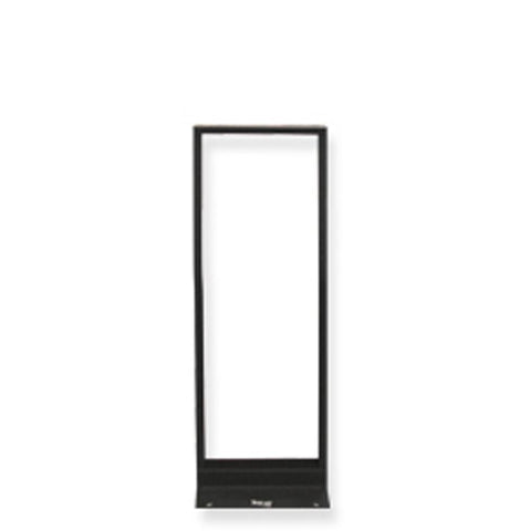 Distribution Rack Black- 4ft- 24 Rms