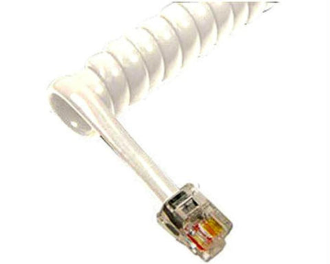 Gcha444006-fwh - 6' Handset Cord - White