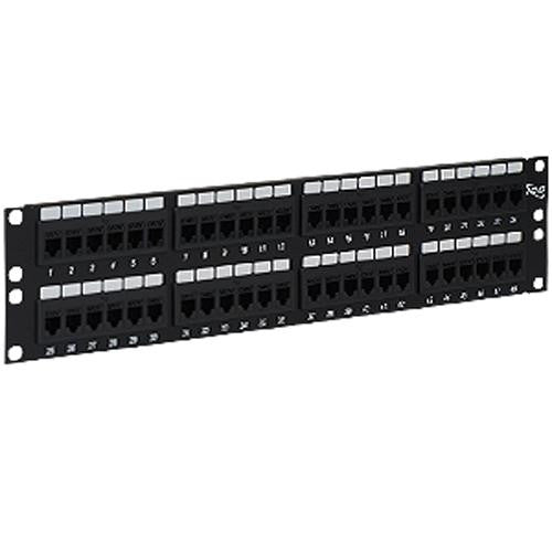 Patch Panel-cat 5e- Feed-thru 48-p-2rms