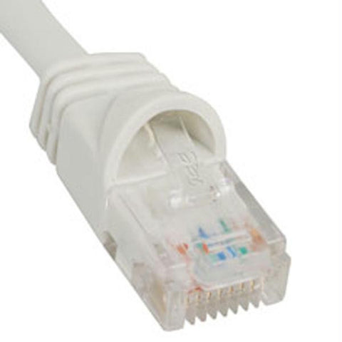 Patch Cord- Cat 5e- Molded Boot- 3' Wh