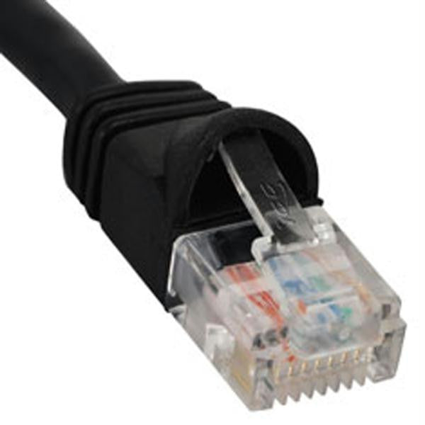 Jpatch Cord- Cat 5e- Molded Boot- 14' Bk