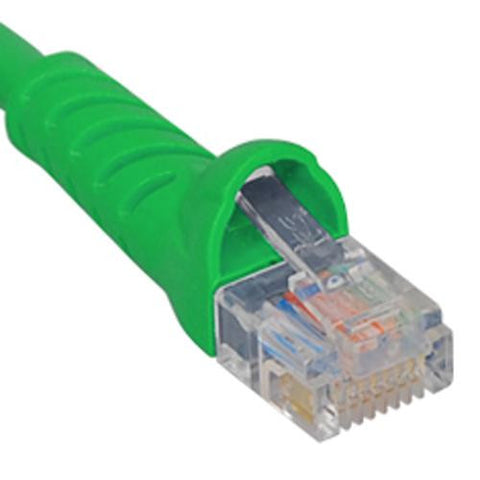 Patch Cord- Cat 5e- Molded Boot- 25' Gn