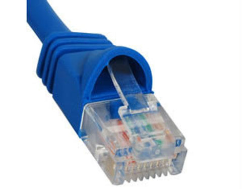 Patch Cord- Cat 6- Boot- 1' Bl