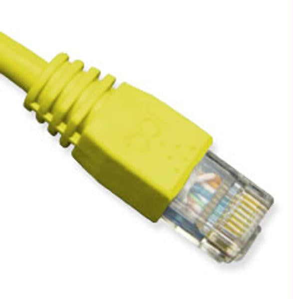 Patch Cord- Cat 6- Molded Boot- 7'  Yl