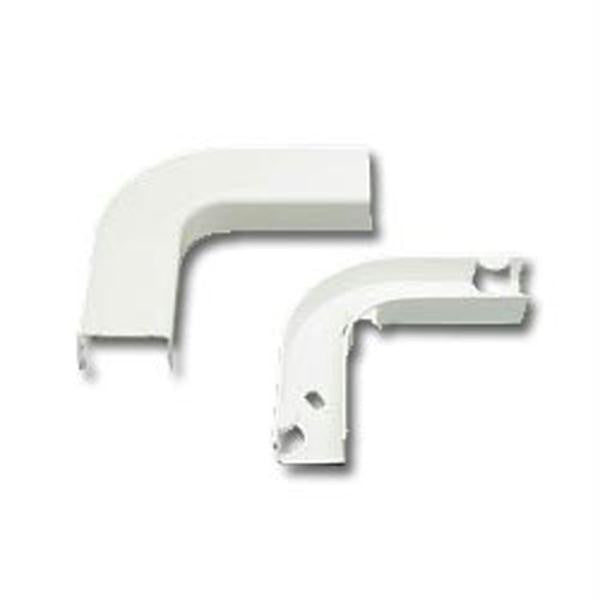 Flat Elbow And Base 3-4 White 10pk