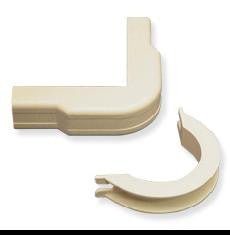 Outside Corner And Base 3-4 Ivory 10pk