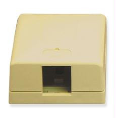 Ic107sb1iv  Surface Box 1pt Ivory