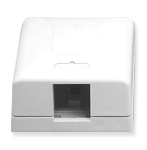 Ic107sb1wh - Surface Box 1pt White