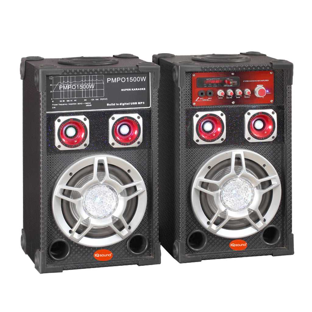 6in Professional Bluetooth Speaker Pair