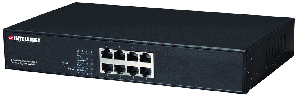 8 Port Gigabit Switch All Poe Managed