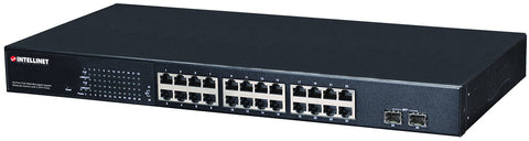 24 Port Gigabit Switch All Poe Managed