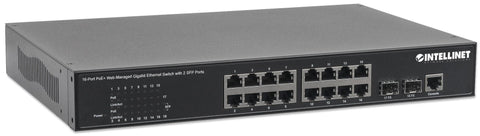 16 Port Gigabit Switch All Poe Managed