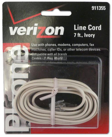 26116  7' Ivory Line Cord