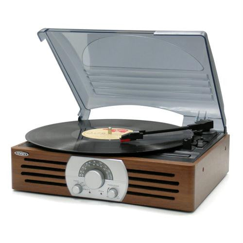 3-speed Stereo Turntable With Am-fm Ster