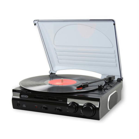 3-speed Stereo Turntable W- Speakers