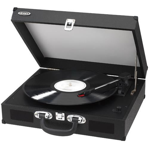 Portable 3-speed Turntable W- Speakers