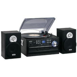 3-speed Turntable With Cd- Radio- Remote