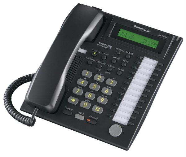 24 Button Speakerphone W- Lcd Black