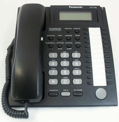 24 Button Speakerphone 3 Line Lcd Black