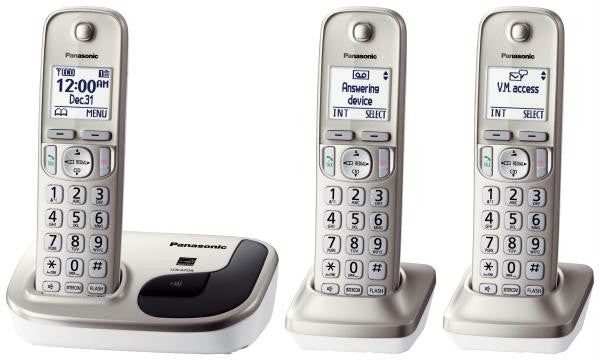 Dect 6.0- 3 Handsets- Cid